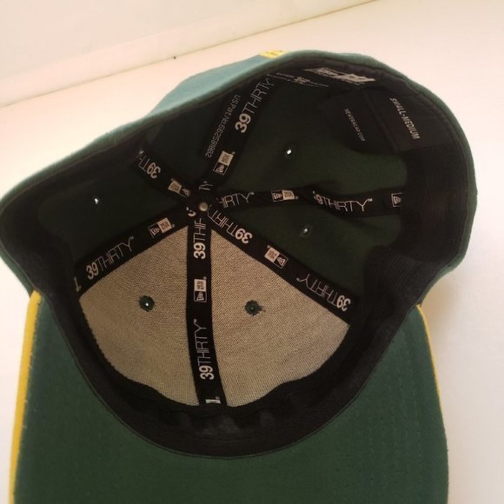 Green Bay Packers Hat 39THIRTY New Era Fitted Hat Cap NFL SM/MED - Picture 7 of 9